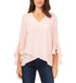 Vince Camuto Petite Flutter Sleeve Top